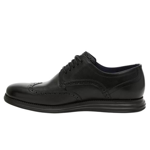 Cole Haan Mens Original Grand Wing Tip Oxford Shoes US 11 M Black Leather NWOB main image 11